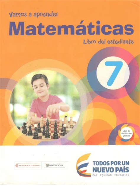 Vamos A Aprender Matematicas Libro Del Estudiante 7 Resuelto Docentes