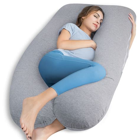 Queen Rose Pregnancy Pillows Cooling U Shaped Body Pillow For Sleeping