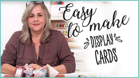 Easy To Make Display Cards Youtube