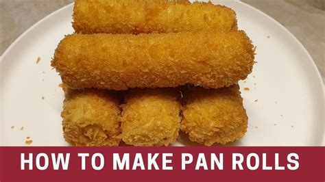 How To Make Pan Rolls At Home Youtube