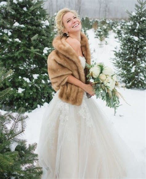 14 Winter Cover Up Ideas For Every Type Of Bride Bridal Coat Winter