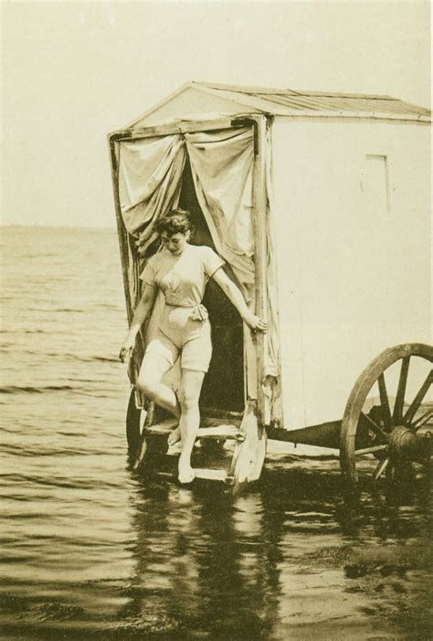 Victorian Prudes And Their Bizarre Beachside Bathing Machines Vintage