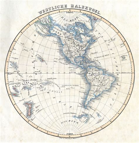 Western Hemisphere Geographicus Rare Antique Maps