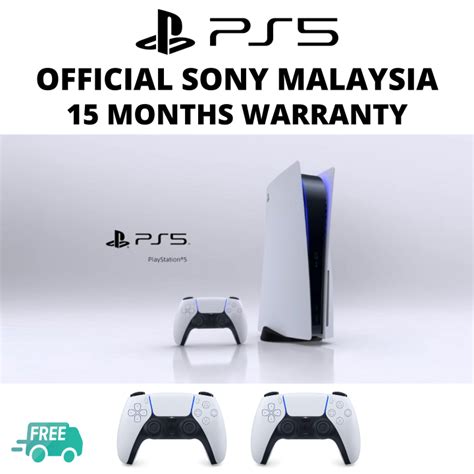 Sony Playstation 5 Ps5 825gb1tb Discdigital Edition 15 Months Sony