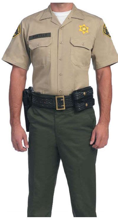 Sheriff Officer Uniform Warmer Weather Based On Los Angeles Sheriff