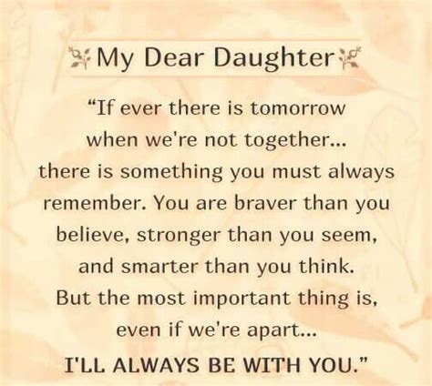 My Dear Daughter Mom Quotes From Daughter Mother Daughter Quotes I