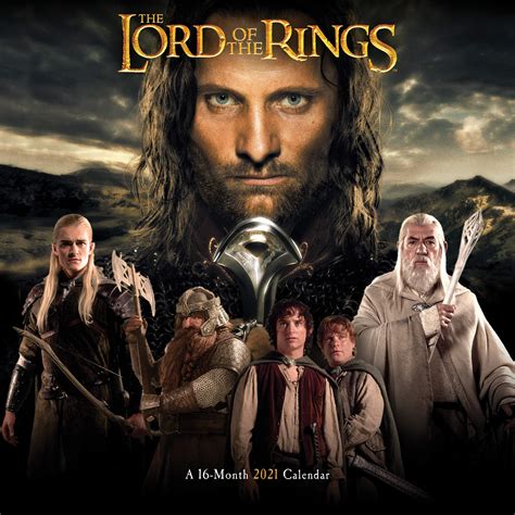 Lord Of The Rings Series 2024 Calendar Edith Kameko