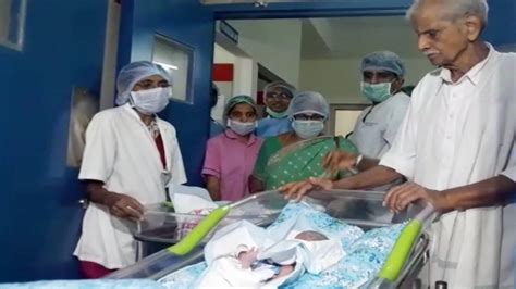 74 year old woman delivers twins in andhra s guntur city times of india videos