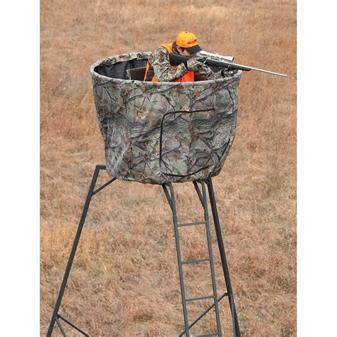 Adrenaline Big Game Treestand Deer Blind Tripod Freestanding Hunting