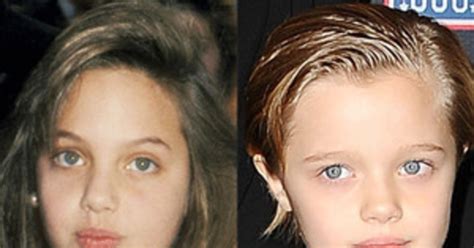 Young Angelina Jolie And Shiloh Jolie Pitt Are Identical—see The Uncanny Resemblance E News