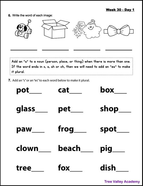 English Spelling Worksheets For Grade 1