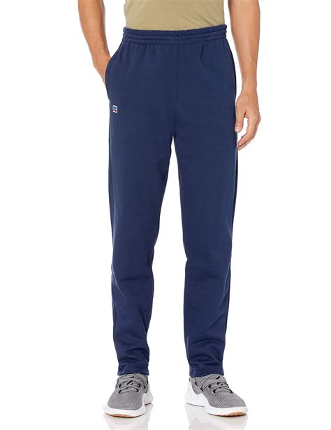 Russell Athletic Mens Cotton Rich 20 Premium Fleece Sweatpants In Navy