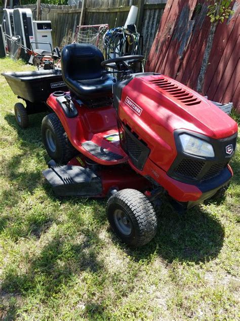 Craftsman Riding Lawn Mower T2200 For Sale In San Antonio Tx Offerup