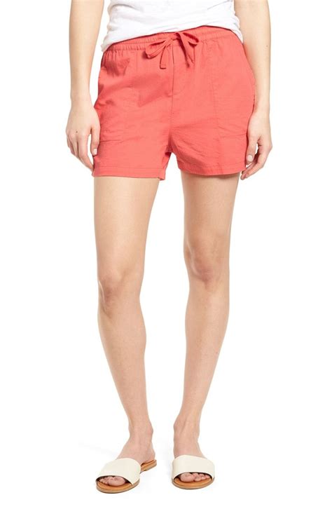 Free Shipping And Returns On Caslon® Pull On Twill Shorts At Casual Yet Polished
