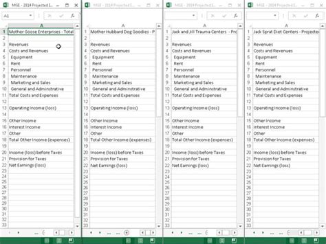 compare multiple worksheets  excel  dummies