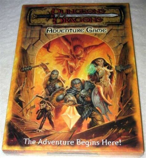 Dungeons And Dragons Adventure Board Game Full Sized By Wizards Of The