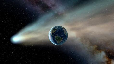 Comet Passing By The Earth Photograph By Joe Tucciarone Fine Art America