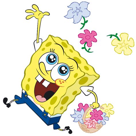 Spongebob Free Flowers For Allpng By Polexlim On Deviantart