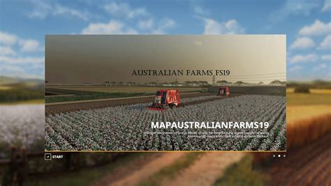 Fs19 Australian Farms 19 4x Map Fly Thru Youtube