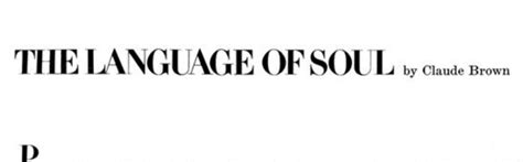 The Language Of Soul Esquire April 1968