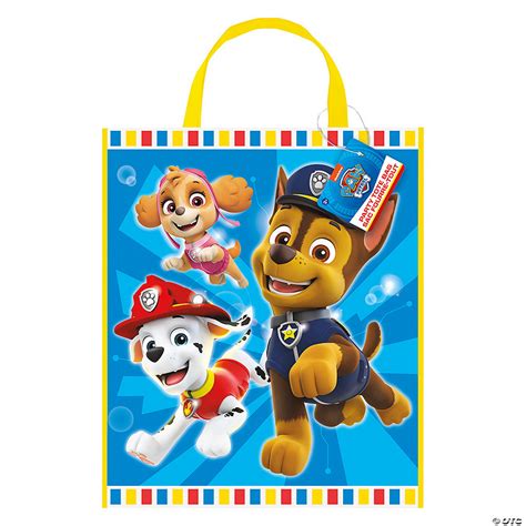 Paw Patrol Large Party Tote Bag Oriental Trading