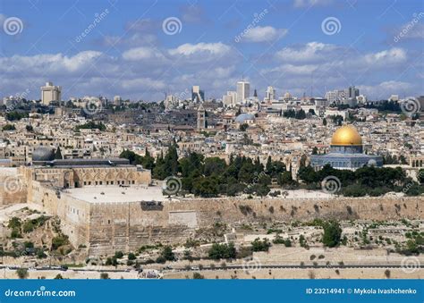 The Heavenly Jerusalem Stock Image Image Of East Land 23214941