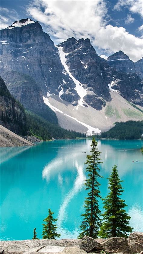 Canada Banff National Park Iphone 8 Wallpapers Free Download