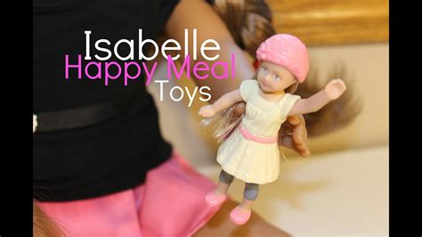 American Girl Isabelle Happy Meal Toys Opening And