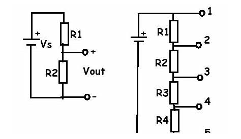 circuit diagram voltage divider