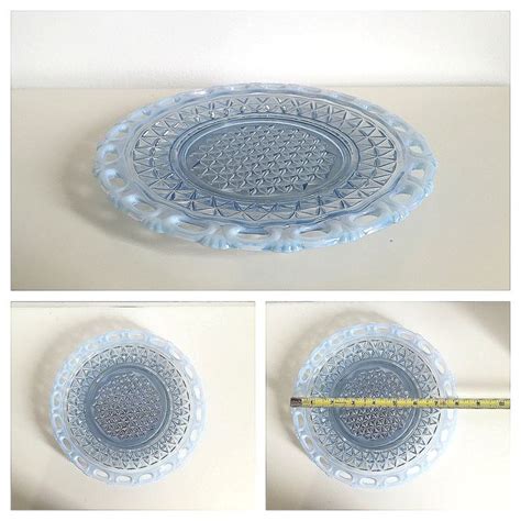 Pin On Katy Blue Opalescent Imperial Lace Edge Depression Glass 1930tiea
