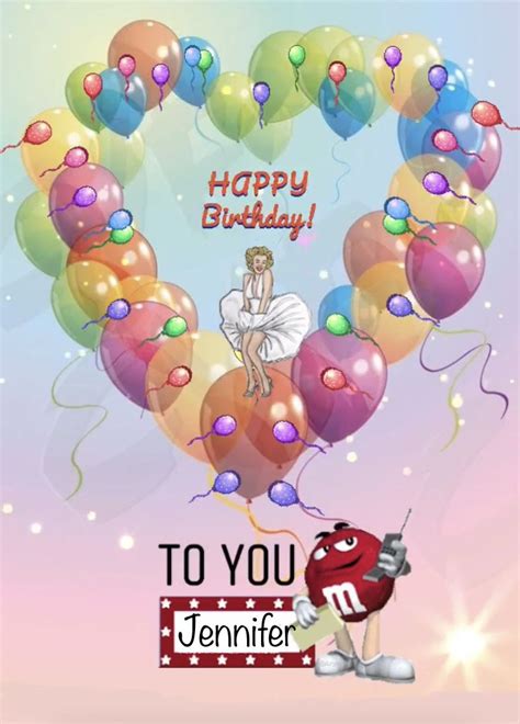 happy birthday jennifer card cardi