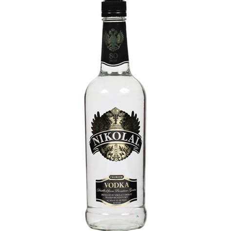 Nikolai Vodka Wooden Cork