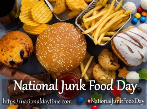 National Junk Food Day 2021 When And How To Celebrate National Day Time