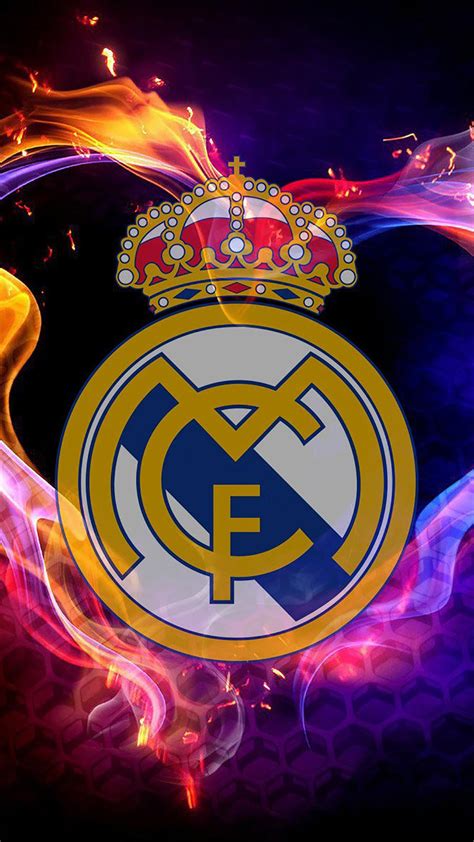 Logo Real Madrid Iphone Wallpapers Wallpaper Cave