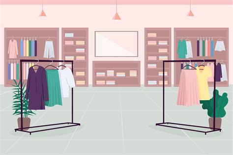 Shopping Clothes Store Vector Art At Vecteezy