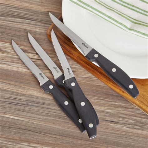 Oster Granger Triple Rivet Steak Knife Set Of 4 Kitchen Stuff Plus