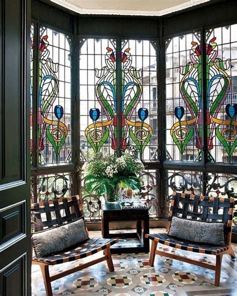 Art Nouveau Stained Glass Windows 43 Examples Of Gorgeous