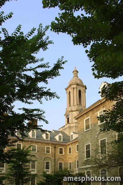 William Ames Photography Penn State Old Main Old Main Rear View