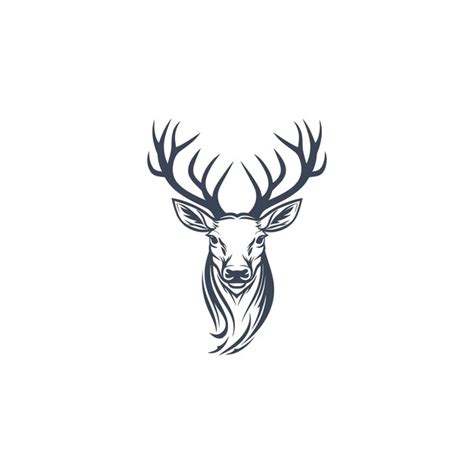 Premium Vector Deer Logo Illustration Vector Design Template