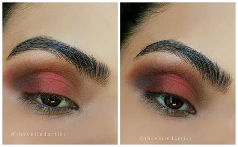 Gold And Red Dramatic Smokey Eyes Tutorial For Beginners The Veiled