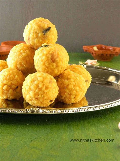 Whether you are looking for sweet varieties in tamil language. Nitha Kitchen: Boondi Ladoo | Boondhi Laddu Step by Step ...