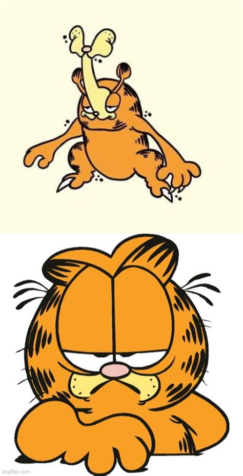 Cursed Garfield Imgflip