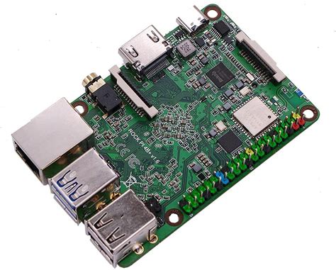 Rock Pi 4 Plus Sbc Features Rockchip Op1 Processor And Emmc Storage With Twister Os Armbian