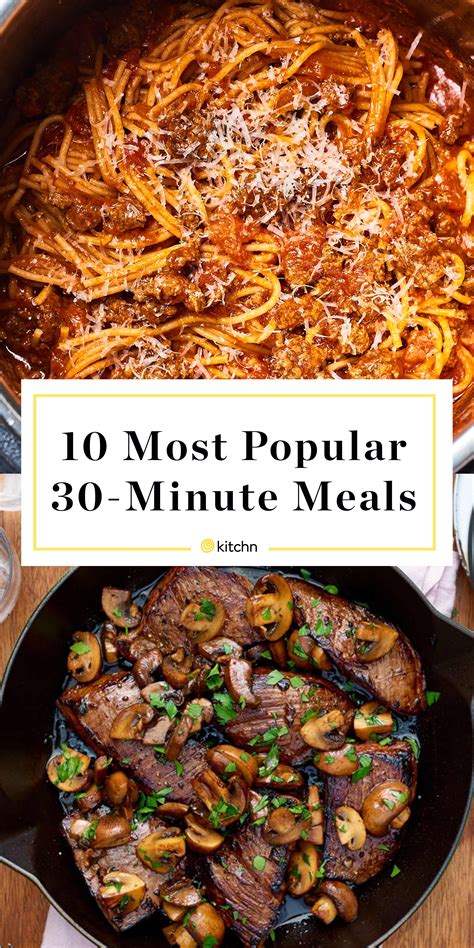 our most popular 30 minute meals 30 minute meals easy 30 minute dinners recipes fast dinner