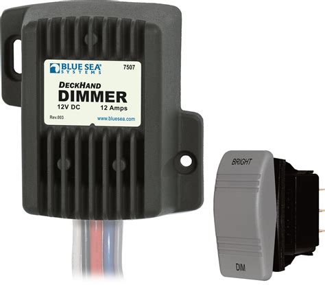 L1 and s1 can be adapted to suit a smaller current, if required. Deckhand Dimmer - 12V DC 12A - Blue Sea Systems