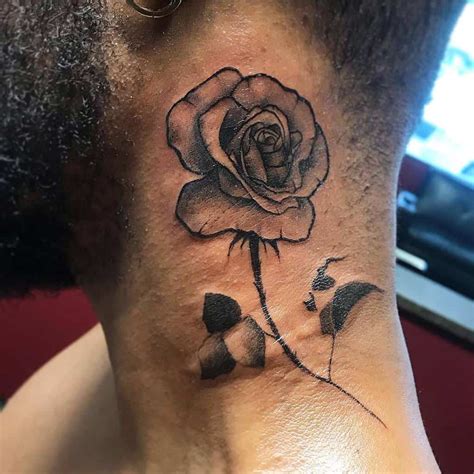 top 71 best rose neck tattoo ideas [2020 inspiration guide] free nude porn photos