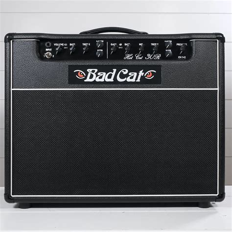 Bad Cat Hot Cat 30r 30w 1x12 Tube Guitar Combo Amp Black Reverb