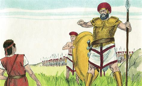 Imagenes De David Y Goliat Bible Lesson Skit David And Goliath 1
