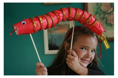 Youve Got To See This Cool Diy Dragon Craft For Chinese New Year So Fun