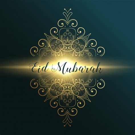 Happy eid mubarak messages, eid greetings messages. Eid mubarak greeting card design with floral decoration ...